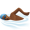 Person Swimming - Medium Black emoji on Apple